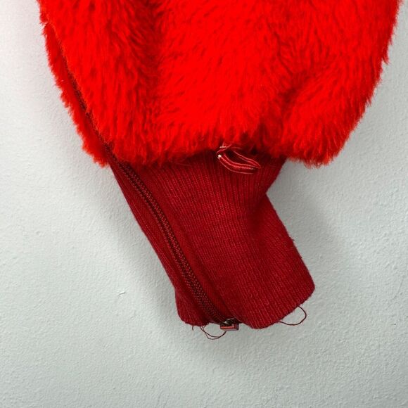 Vintage 60s Montgomery Ward‎ Baby One Piece Christmas Holiday Santa Hood Red - Picture 10 of 16